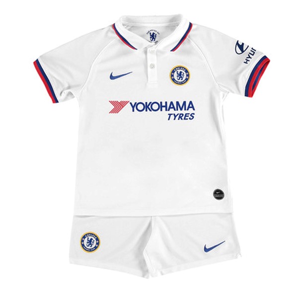 Camiseta Chelsea Replica Segunda Ropa Niños 2019/20 Blanco